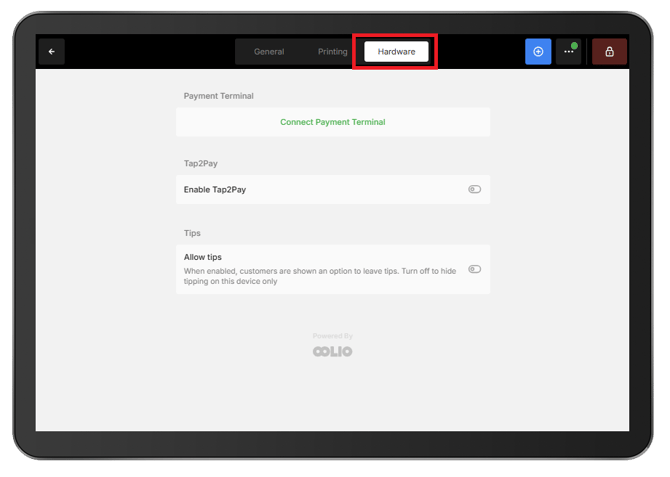 Connect Payment Terminal 2