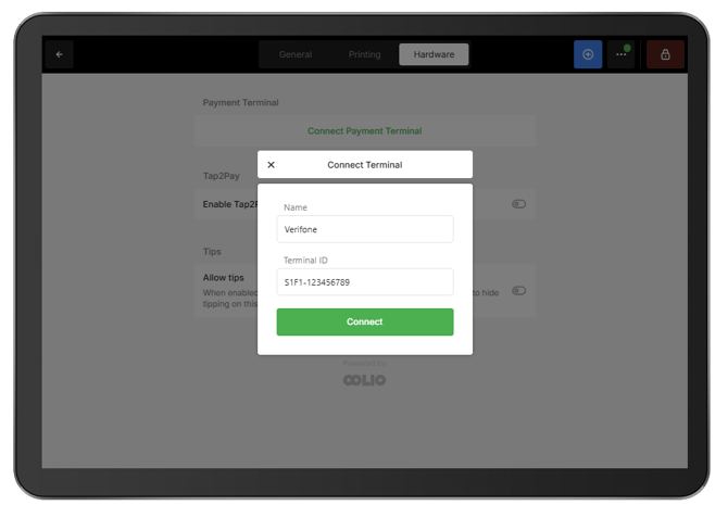 Connect Payment Terminal 3